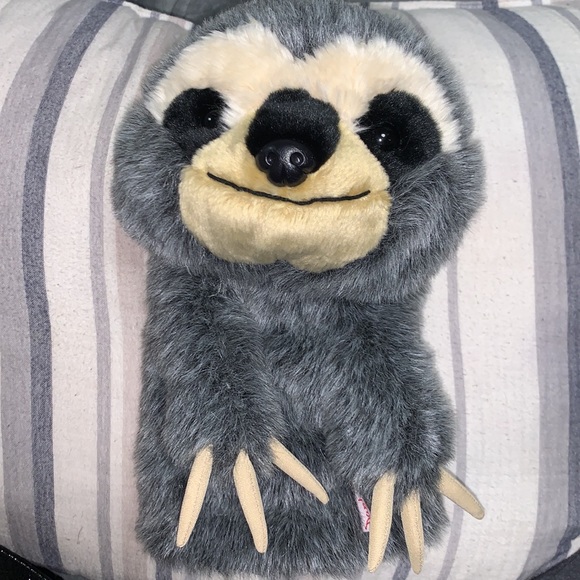• ADORABLE Sloth Hand Puppet, By Daphne • - Picture 4 of 9